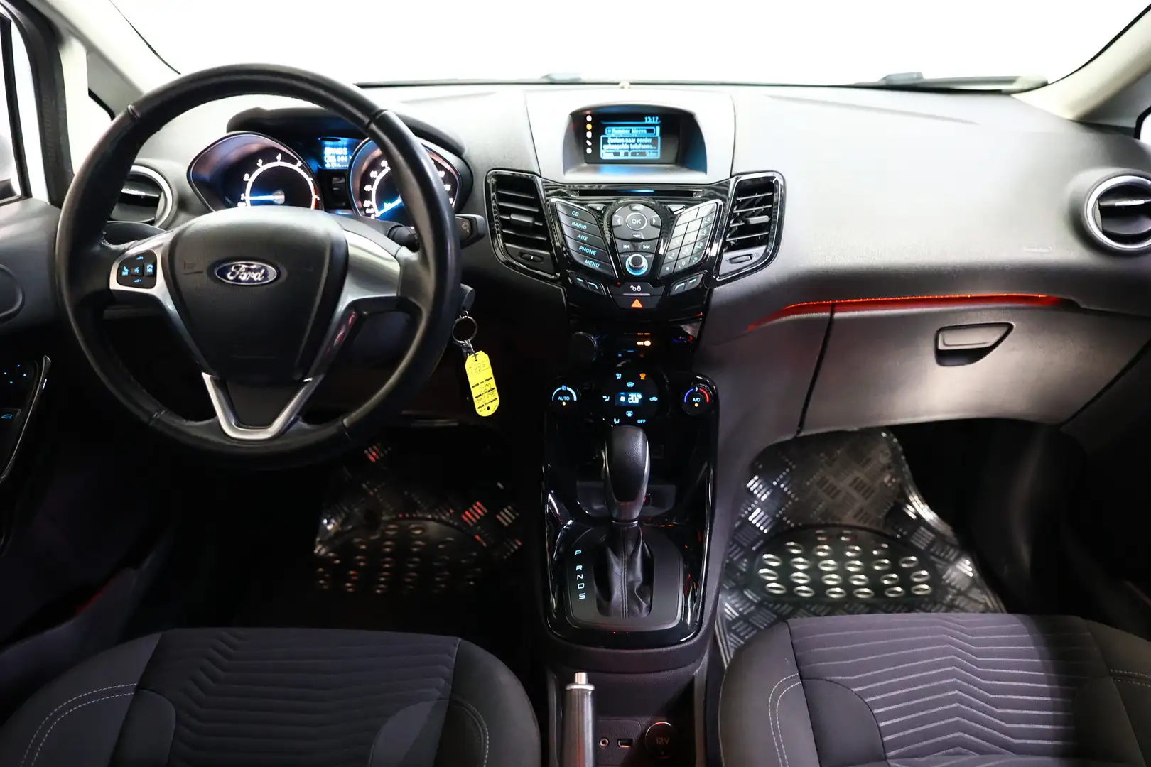 Ford Fiesta 1.0 EcoBoost Titanium AUT BLUET STOELVW ECC LED '1 Weiß - 2