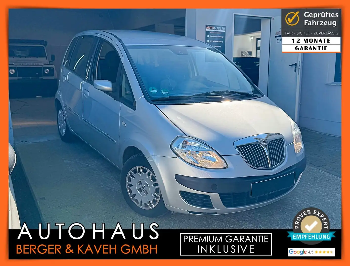 Lancia MUSA 1.4 ARGENTO [+12MON GARANTIE] Plateado - 1
