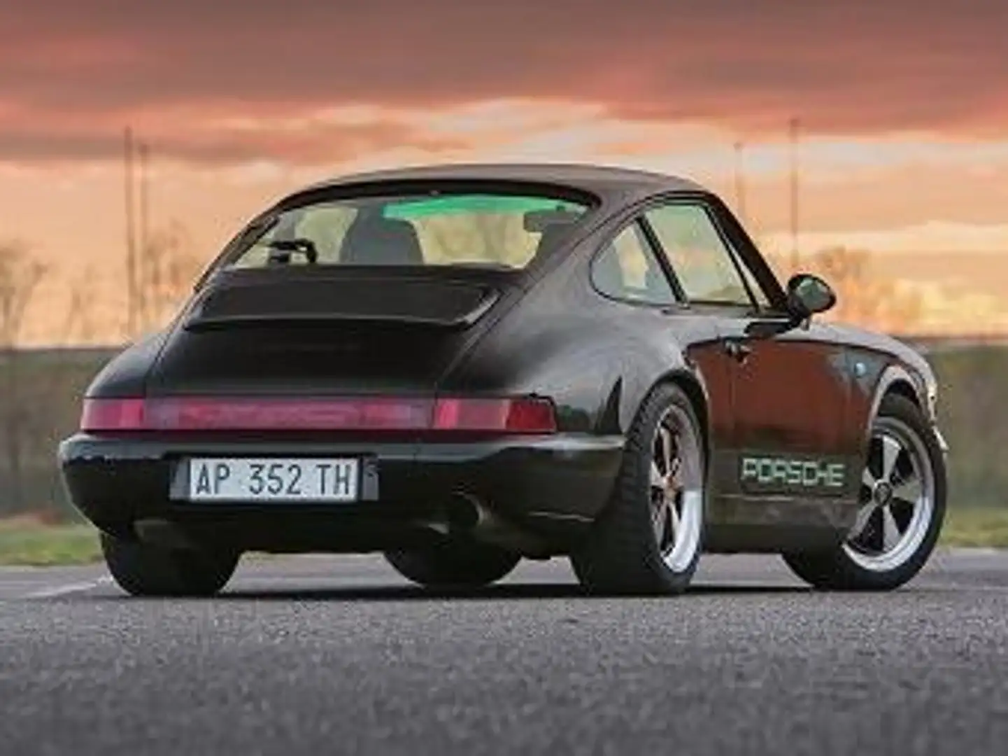 Porsche 964 911 Cabrio 3.6 Carrera 4 Nero - 1