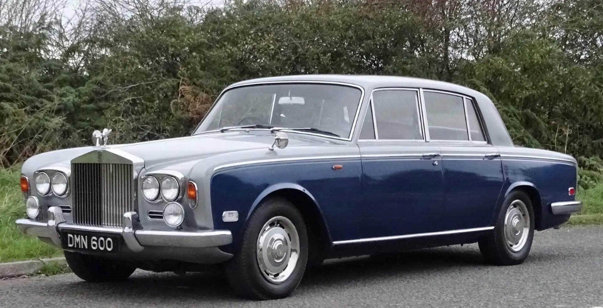 Rolls-Royce Silver Shadow 2. Hand - nur 41.300 mls - exzellenter Zustand Blau - 1