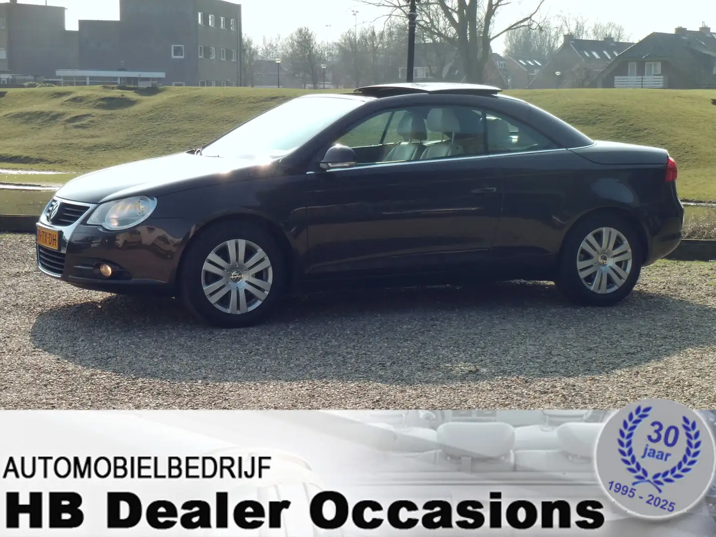 Volkswagen Eos 2.0-16v FSI - Airco - Leer  * Storing dak !! Marrón - 1