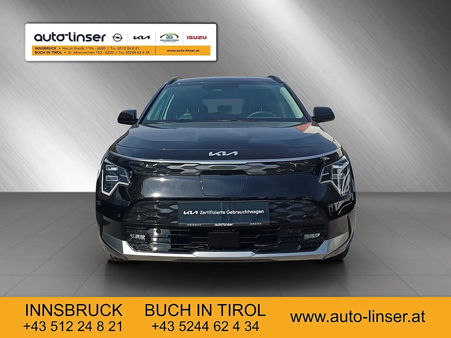 Kia e-Niro Niro EV Long Range 64kWh Gold Aut. Schwarz - 2