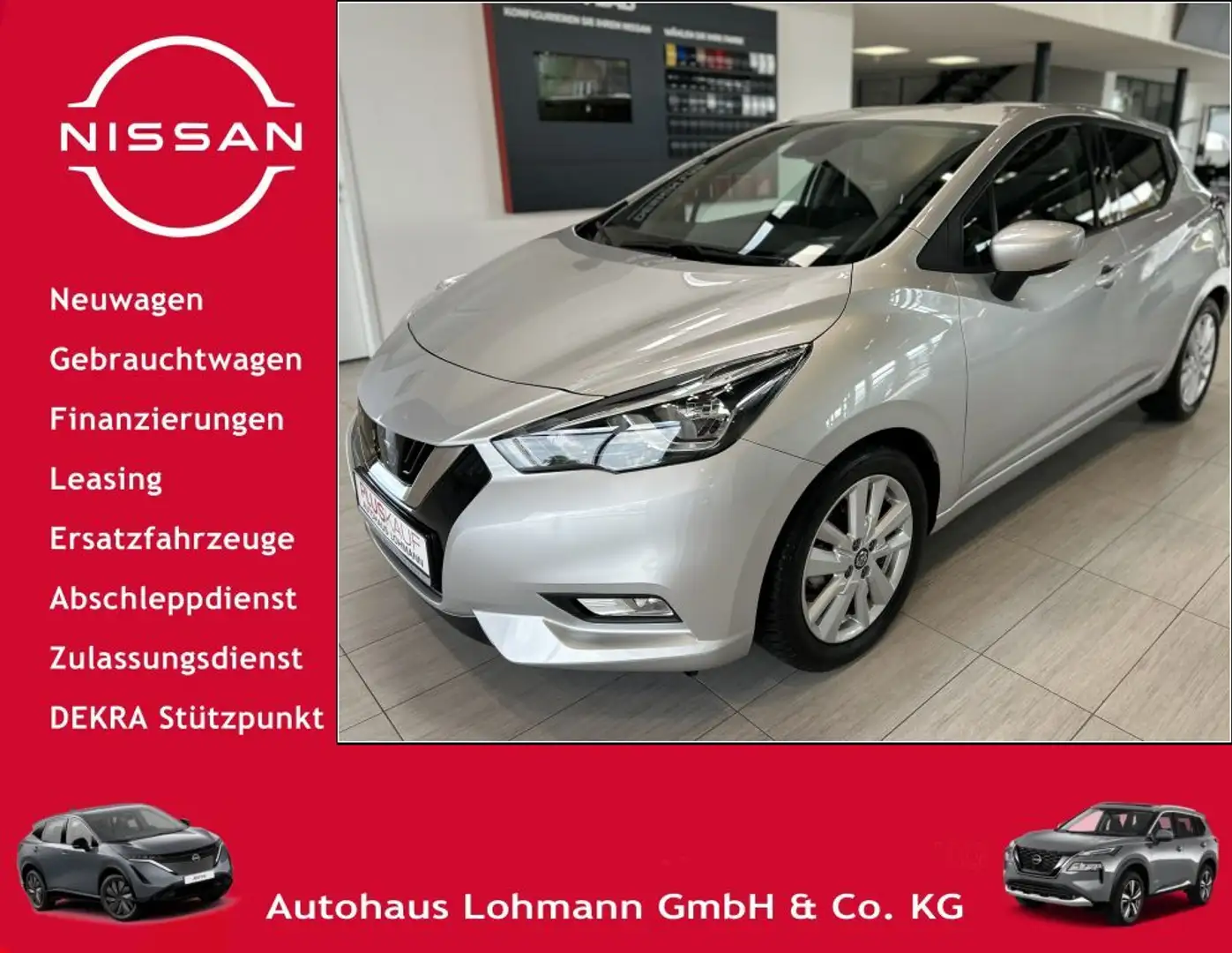 Nissan Micra IG-T 100 N-Connecta Rückfahrkamera Срібний - 1