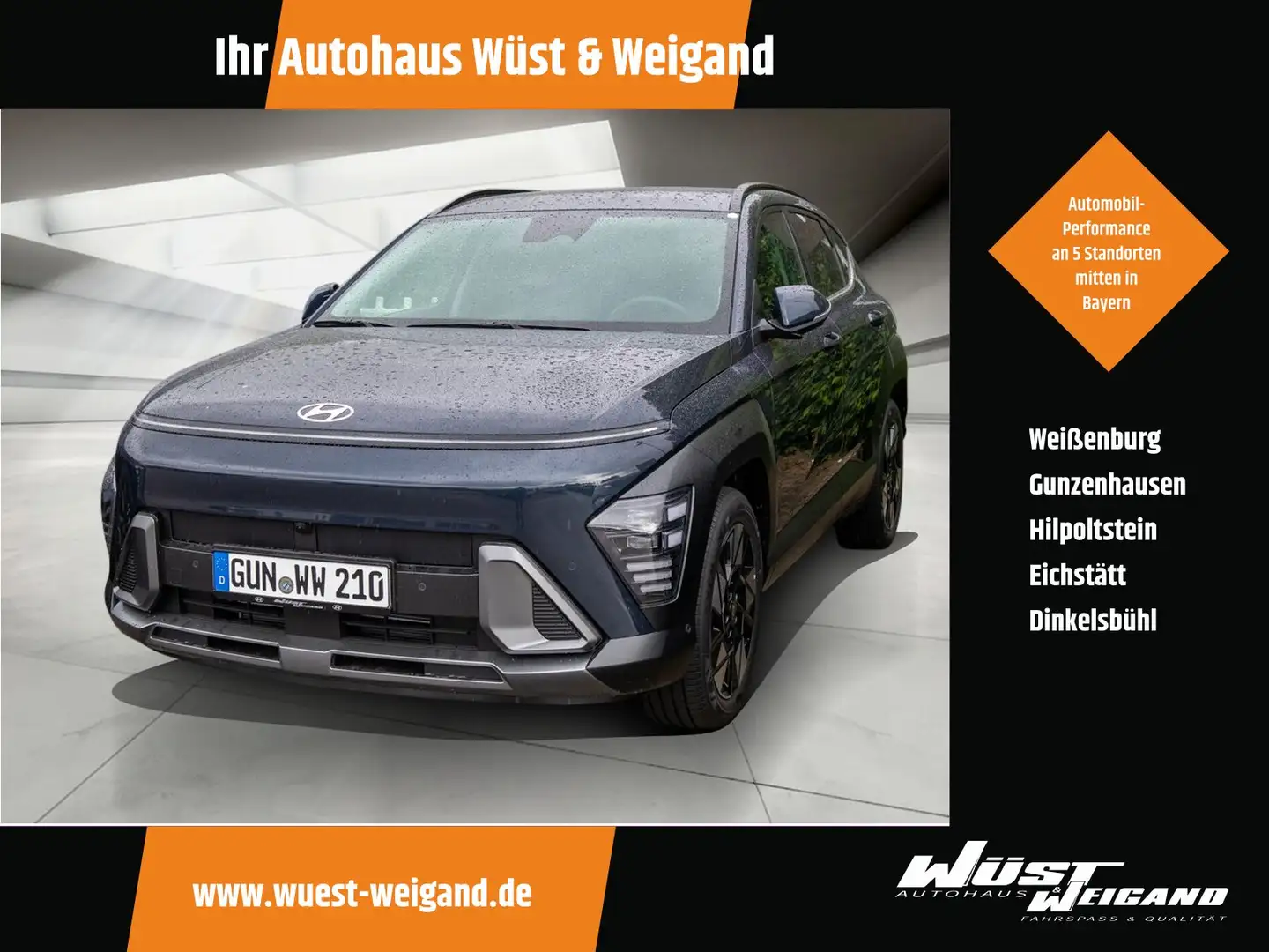 Hyundai KONA Kona SX2 HEV  Prime, Eco-Sitz, Bose Blau - 1