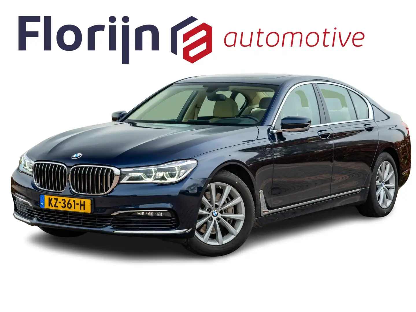 BMW 740 7-serie 740i High Executive | 56000km | Org NL | S Blau - 1