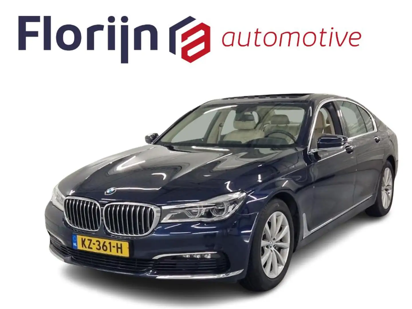 BMW 740 7-serie 740i High Executive | 56000km | Org NL | S Bleu - 1