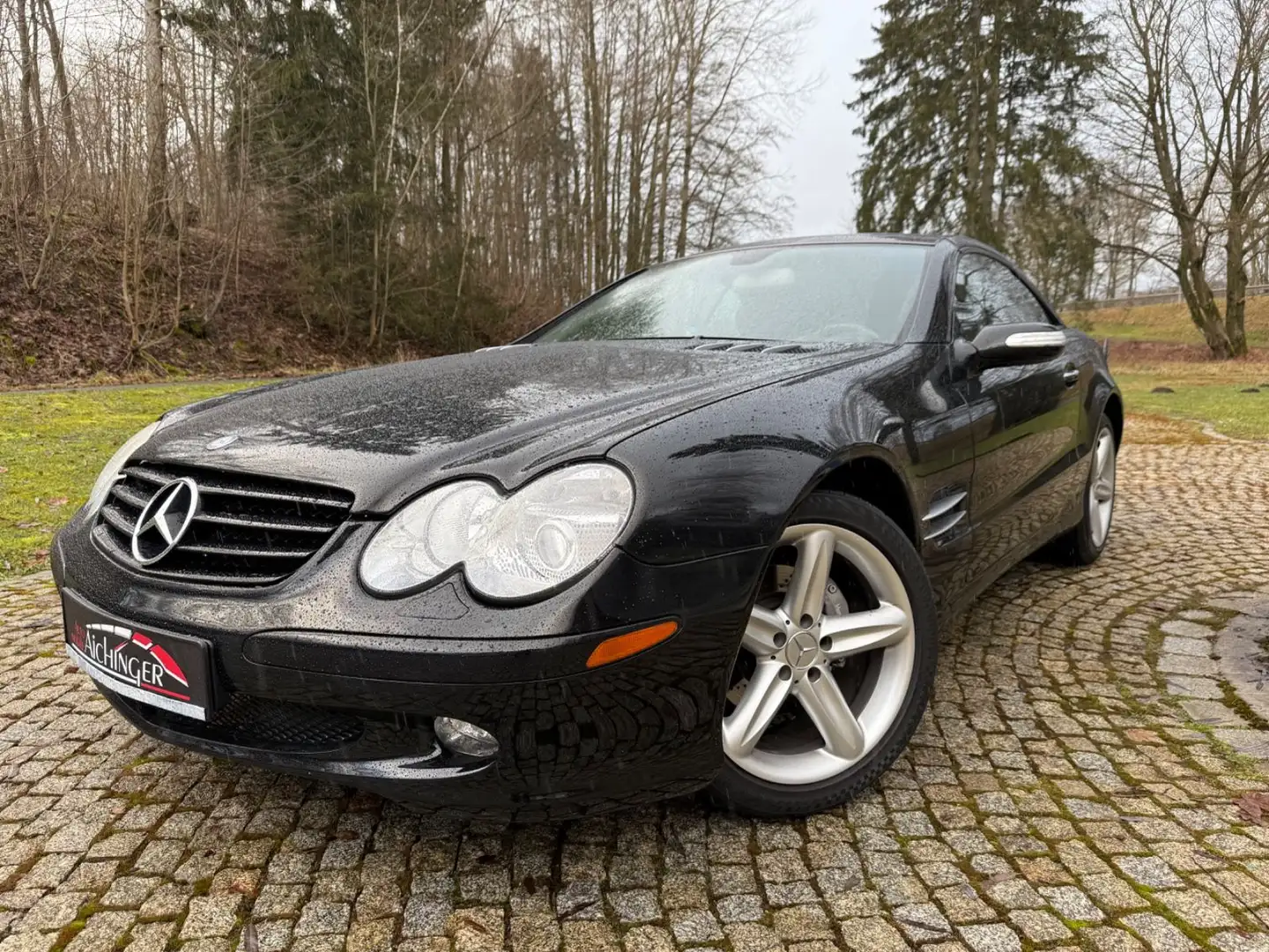 Mercedes-Benz SL 500 Klima BiXenon SHZ+Belüftung Org. 26tkm Schwarz - 2