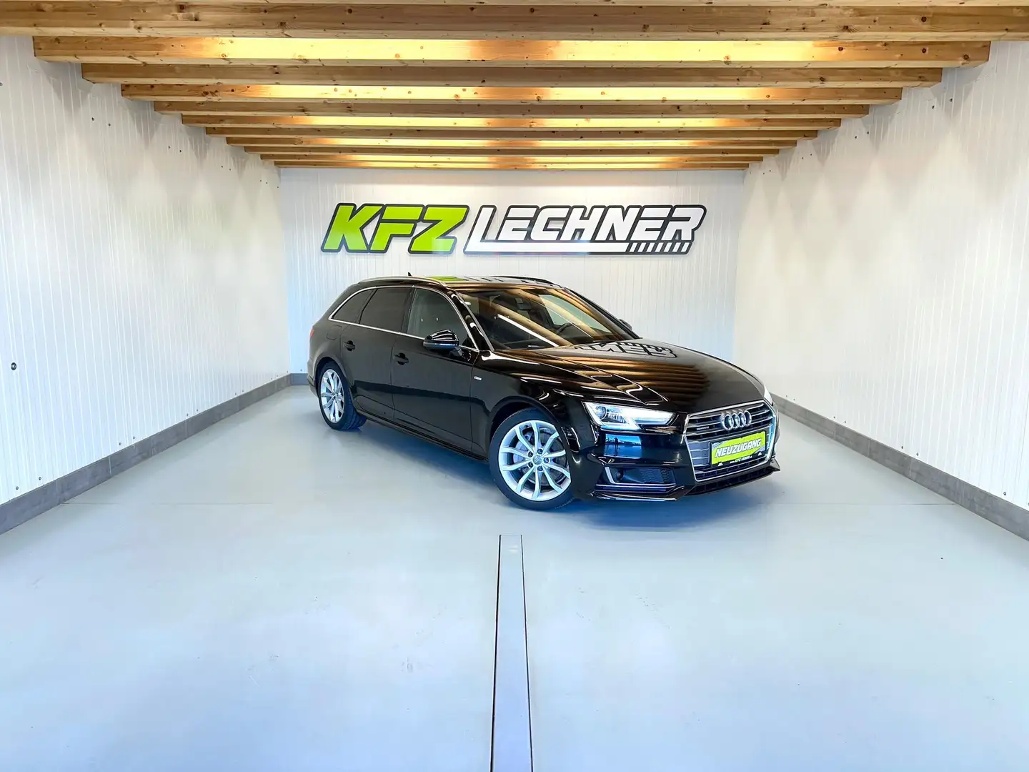 Audi A4 Avant 2.0 TDI S-tr. quattro "S line" VIRT*ACC*SIT Schwarz - 1