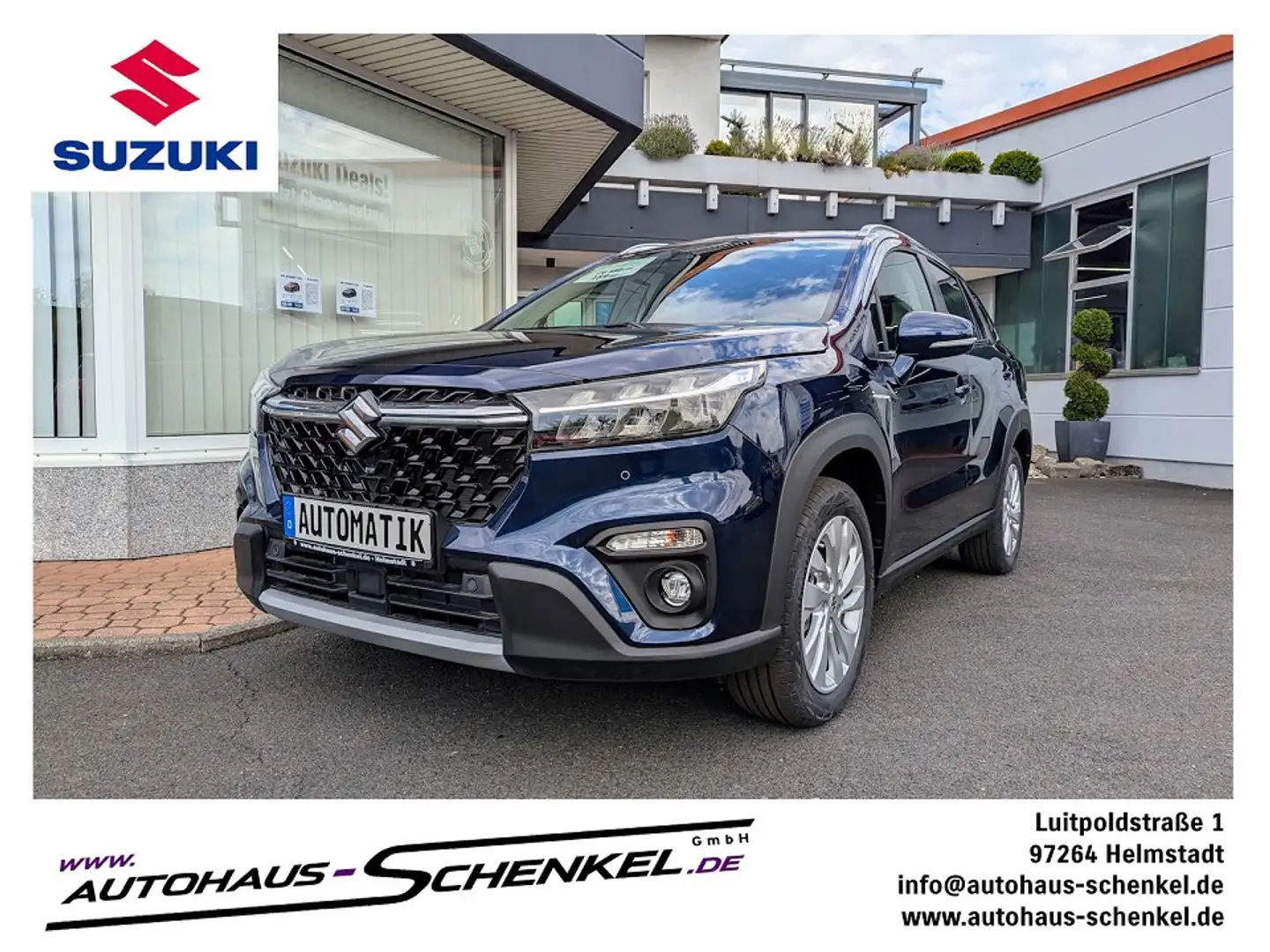 Suzuki S-Cross 1.5 Vollhybrid Comfort AGS Blauw - 1
