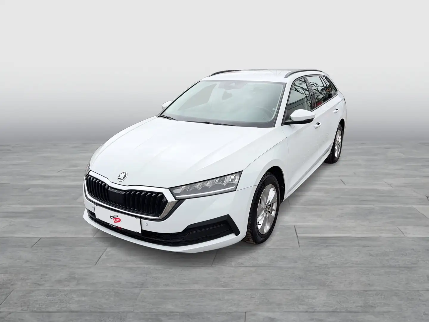Skoda Octavia Combi 2.0 TDI Ambition LED+NAVI+RADAR+LM Weiß - 2