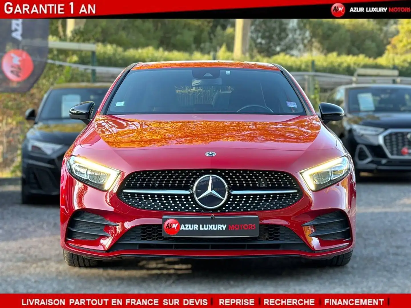 Mercedes-Benz A 180 180 136ch 119g AMG Line Rouge - 2