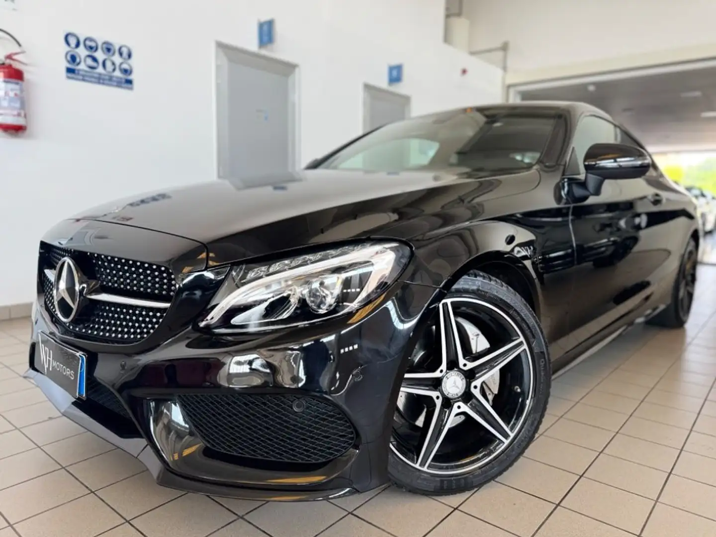 Mercedes-Benz C 220 d Auto 4Matic Coupé //AMG//TETTO// Nero - 1