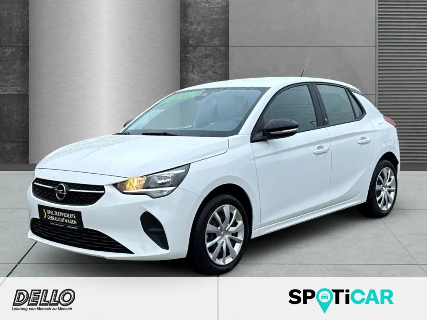 Opel Corsa-e Edition 11kW PDC+Kamera Allwetter CarPlay Sitzh. Weiß - 1