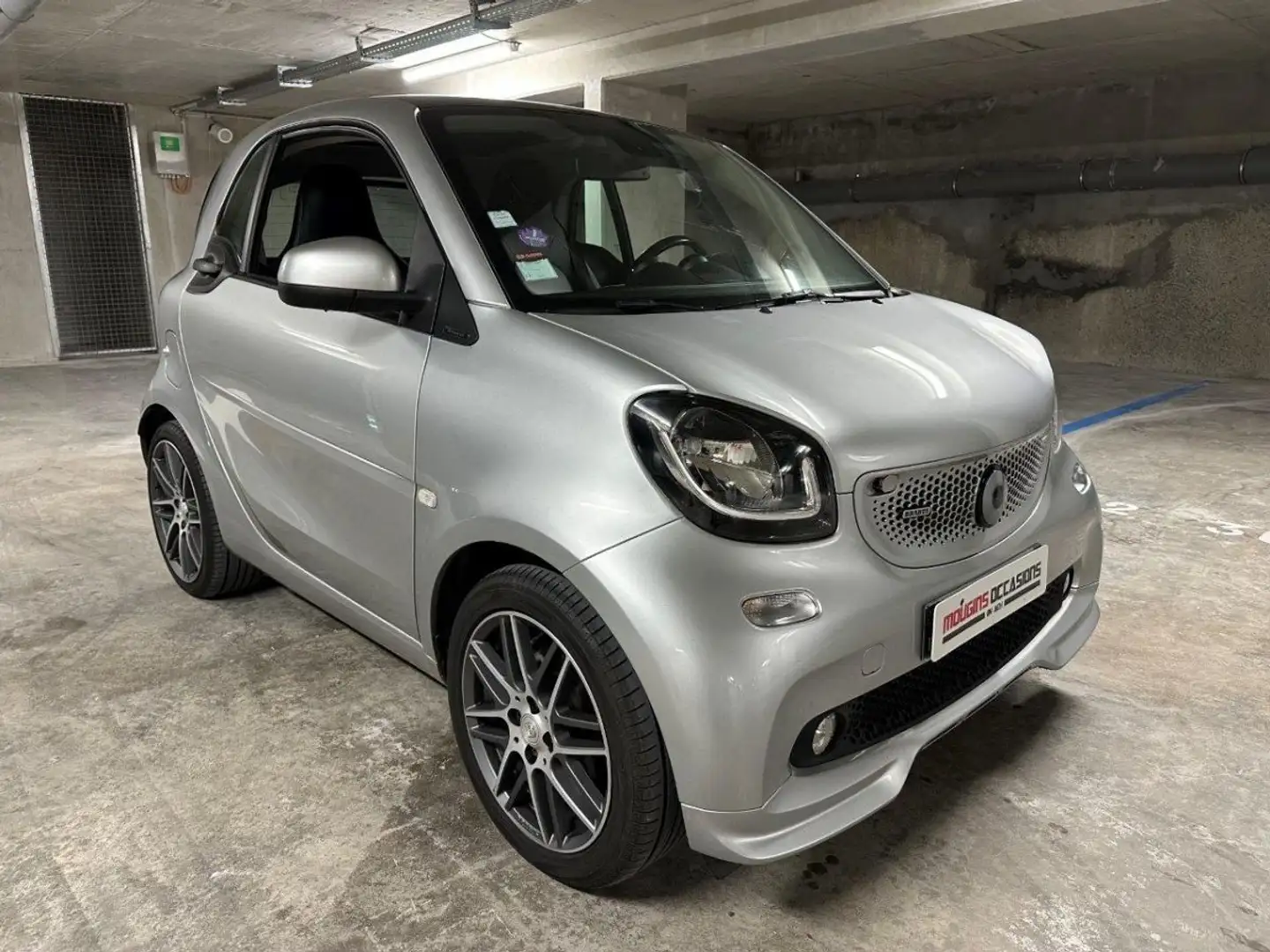 smart brabus (III) Fortwo 109ch Szary - 1