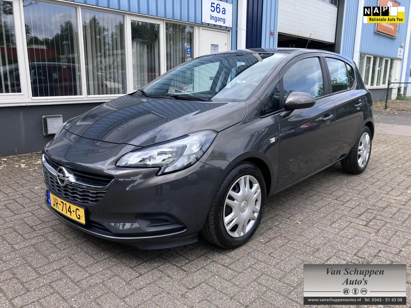 Opel Corsa 1.0 Turbo Edition 1eig Airco Fietsdrager Grijs - 1