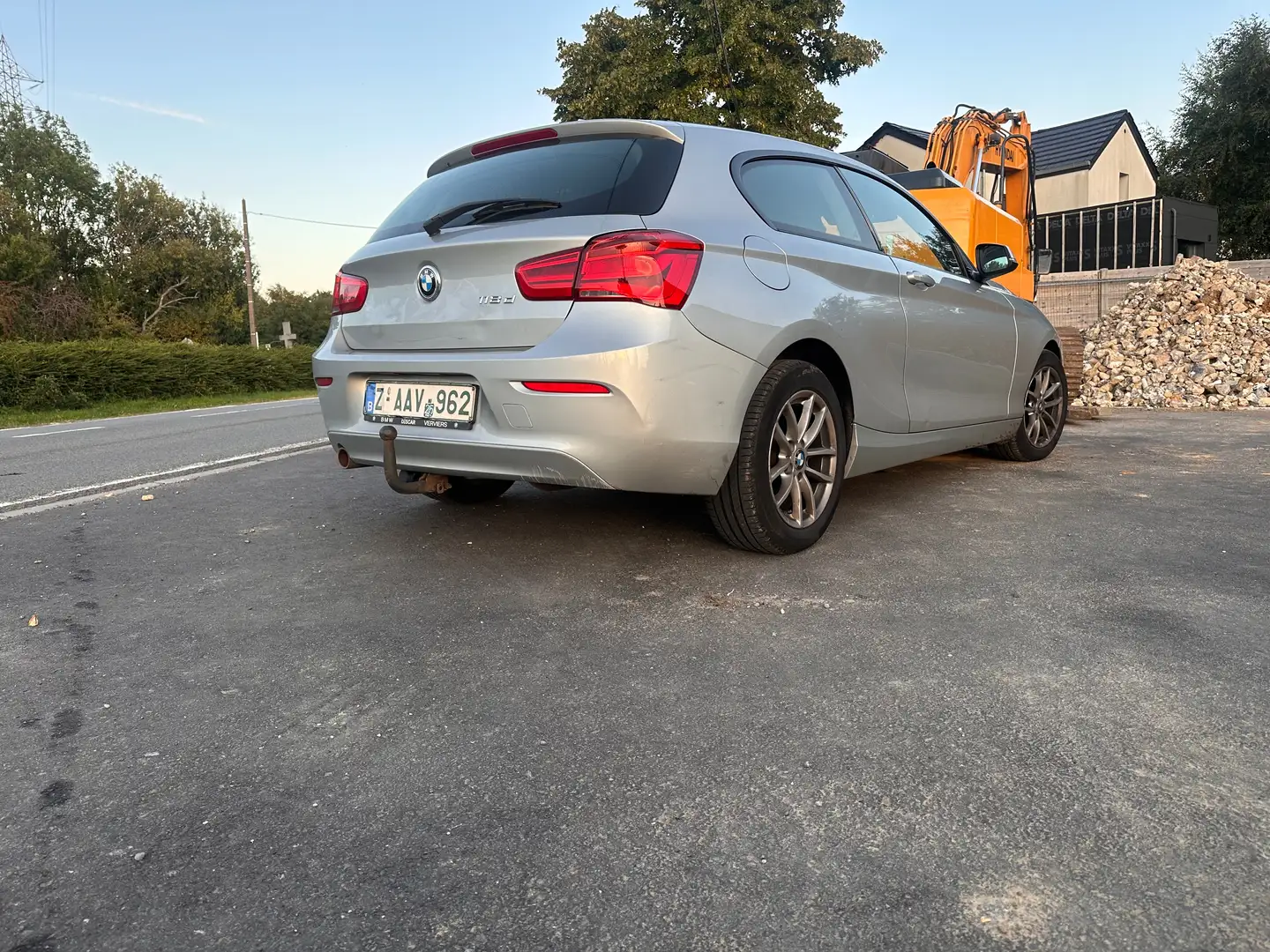 BMW 118 118 d Gris - 2