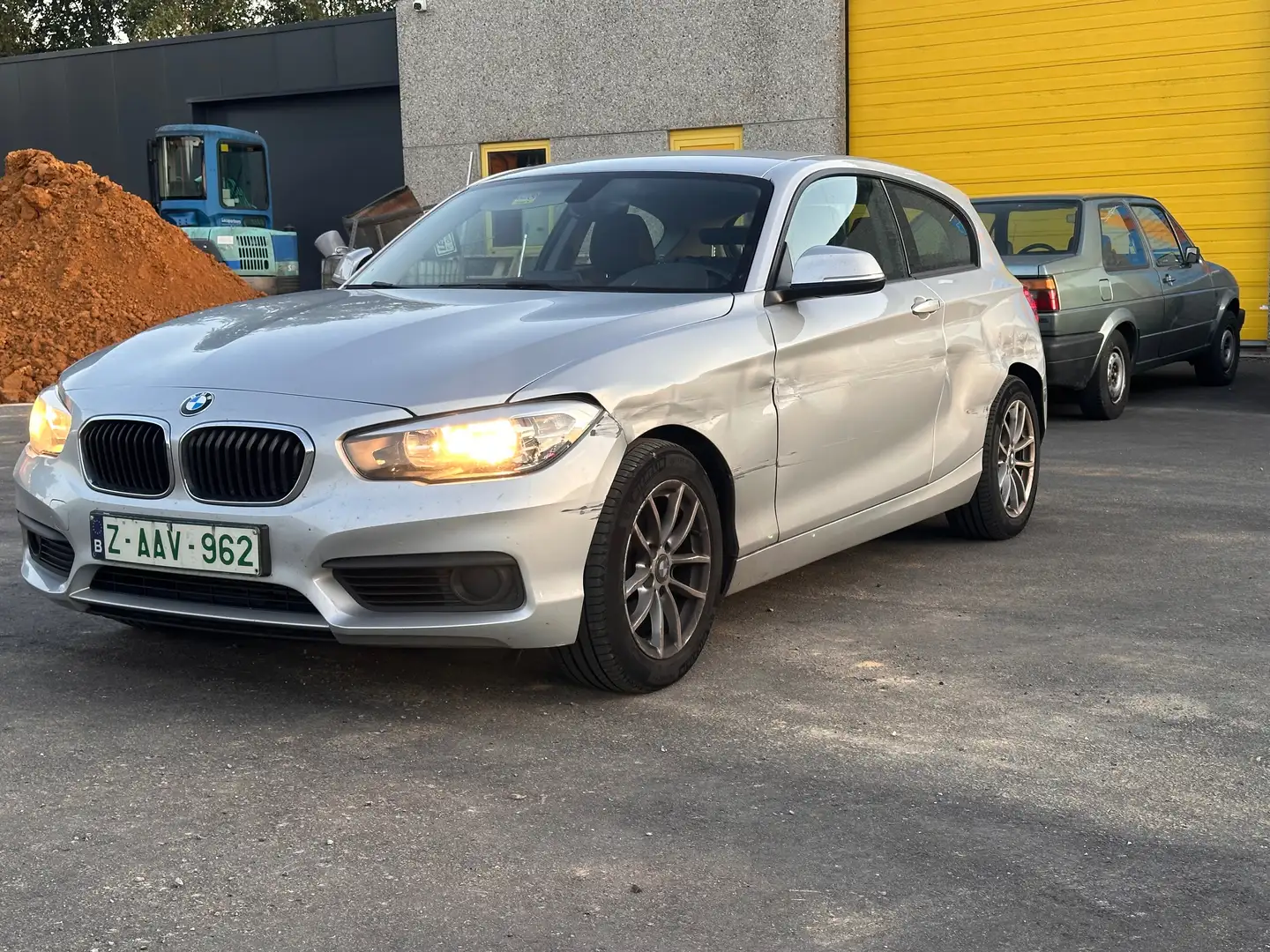 BMW 118 118 d Gris - 1