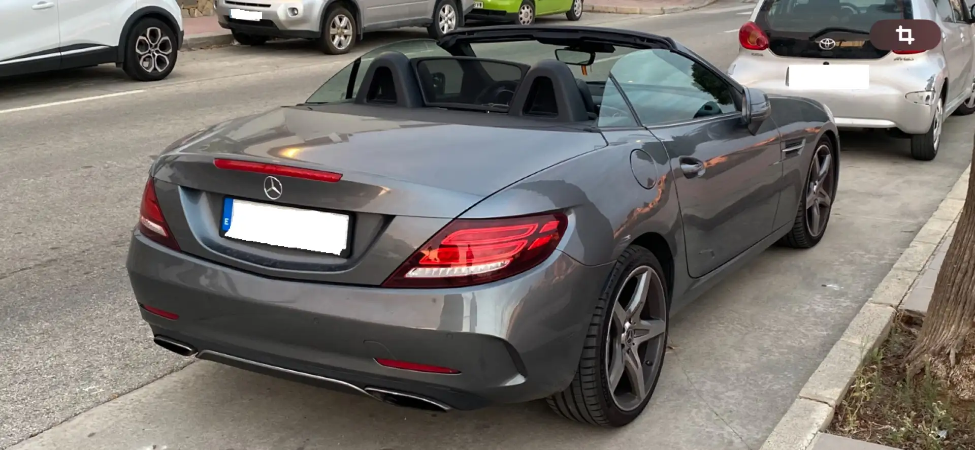 Mercedes-Benz SLC 250 250d Aut. Gri - 2