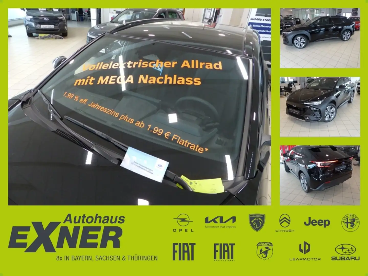 Subaru Solterra - 1,99 % Sonderfinanzierung !!! - Platinum Fekete - 1