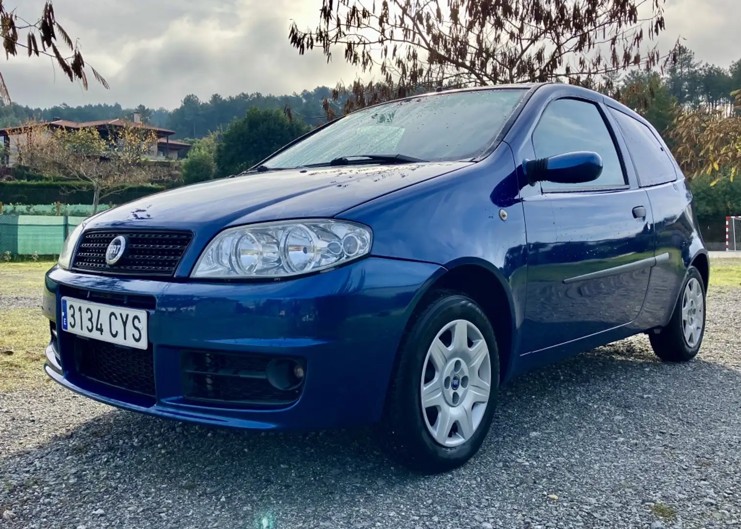 Fiat Punto 1.4 16v Dynamic Bleu - 2