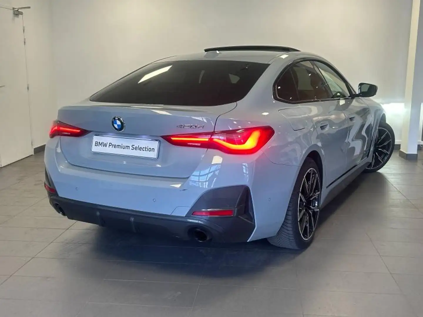 BMW 420 420dA 190ch M Sport Gris - 2