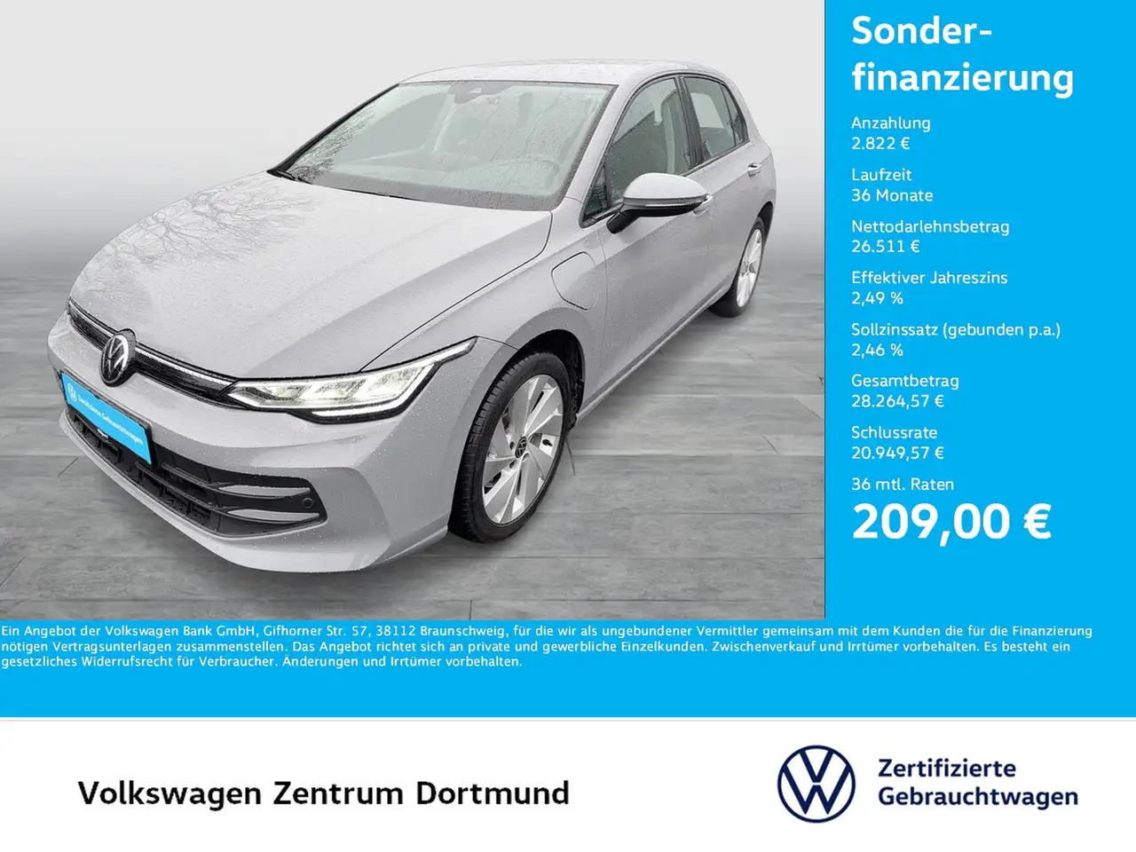 Volkswagen Golf VIII 1.5 HYBRID LIFE FACELIFT ACC CARPLAY