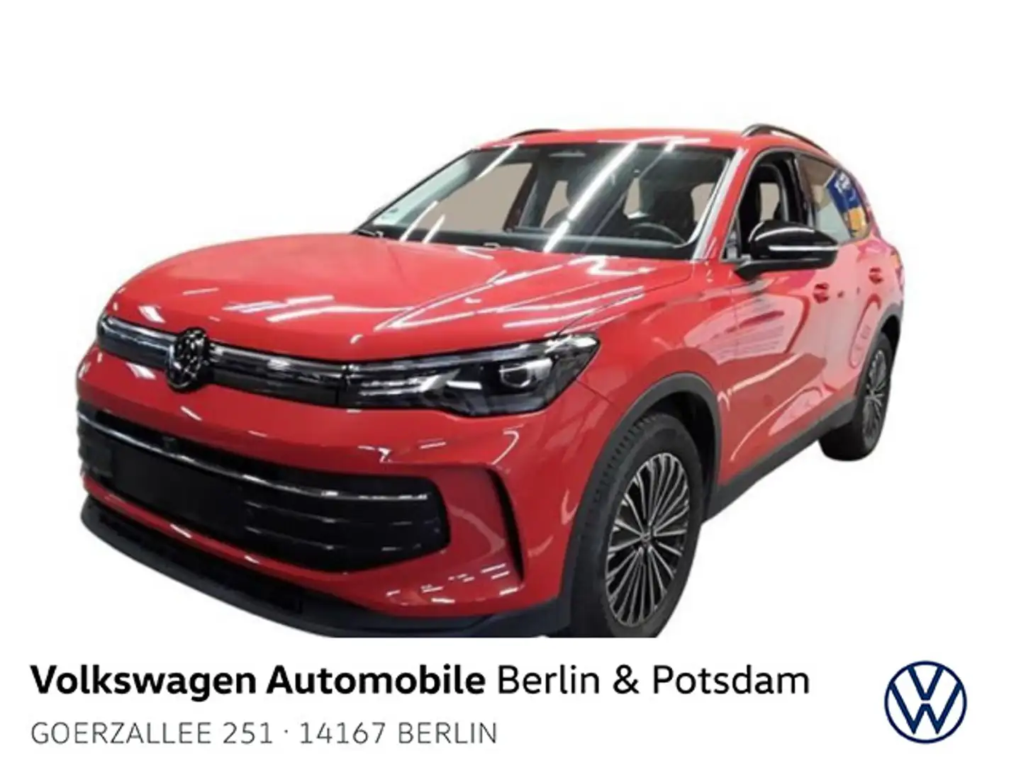Volkswagen Tiguan 1.5 eTSI DSG Goal Navi R-Kam AHK PDC Rot - 1