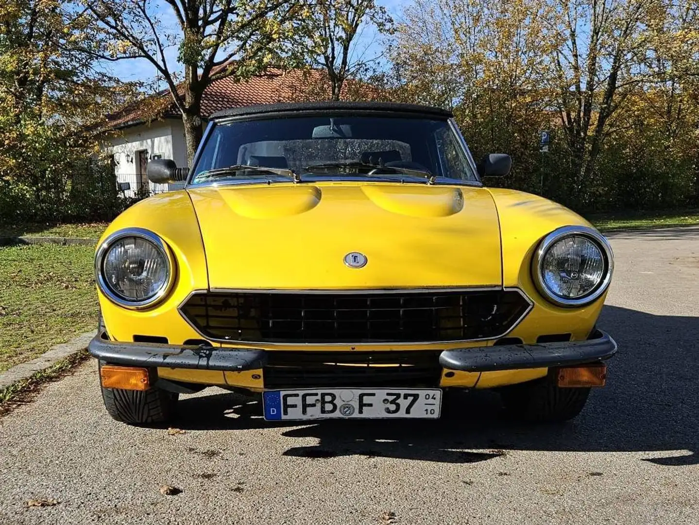 Fiat Spider Europa spider124 DS Eurospider Gelb - 1