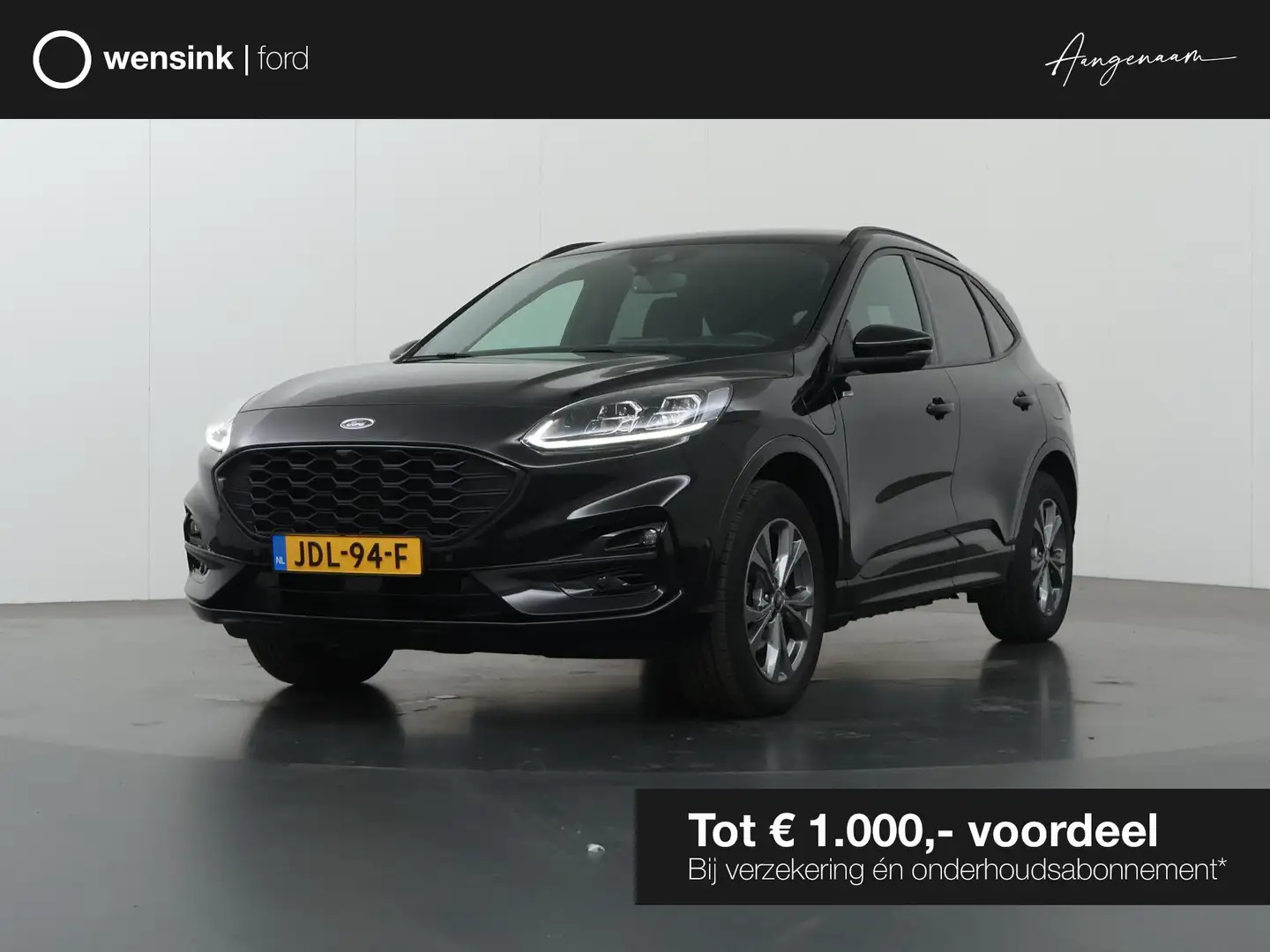 Ford Kuga 2.5 PHEV ST-Line X | Winterpakket | Cruise Control Zwart - 1