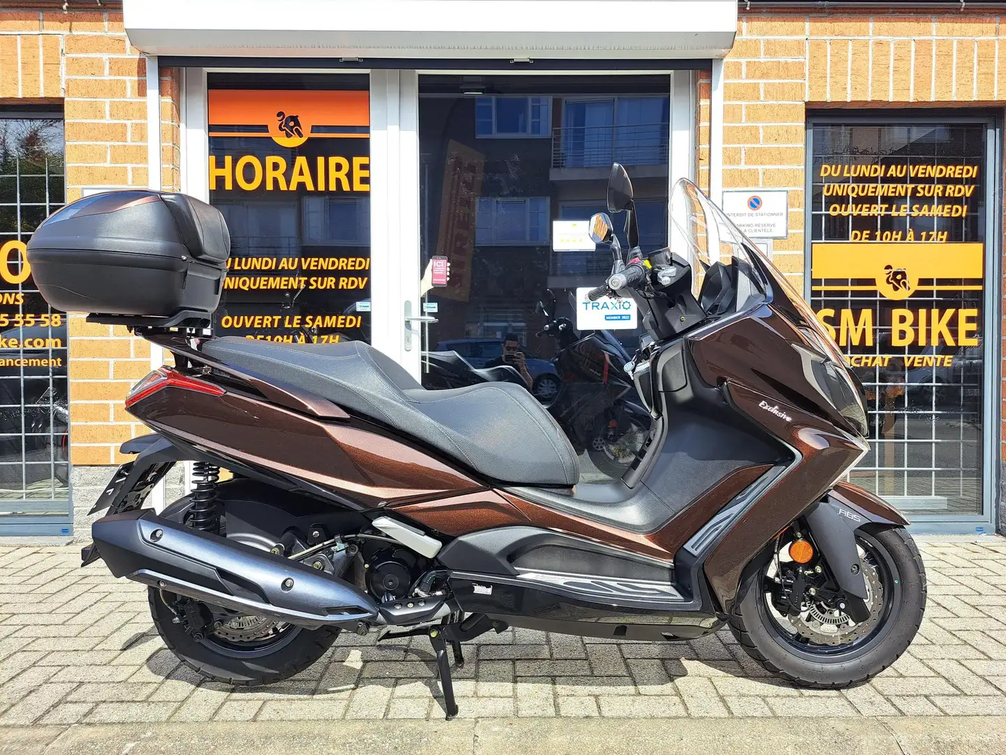 Kymco Downtown 300i ABS ! 3 900 KMS ! Marrón - 1