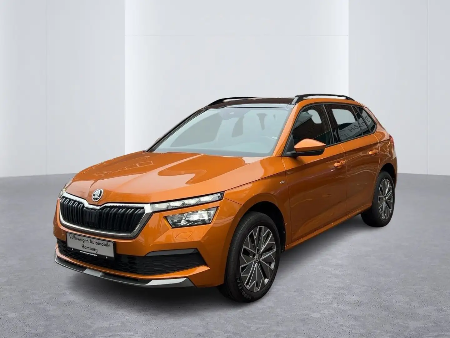 Skoda Kamiq 1.0 TSI Ambition DSG LED Navi Sitzhzg Orange - 2