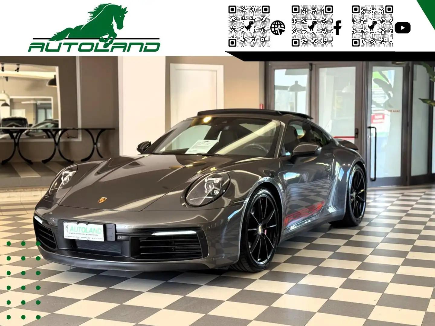 Porsche 992 Carrera S450 CV  Porsche Approved IVA ESPOSTA Grigio - 1