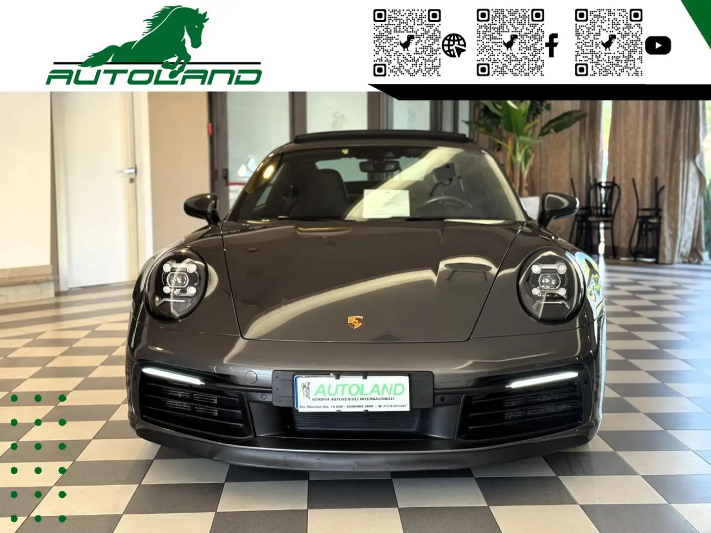 Porsche 992 Carrera S450 CV  Porsche Approved IVA ESPOSTA Grigio - 2