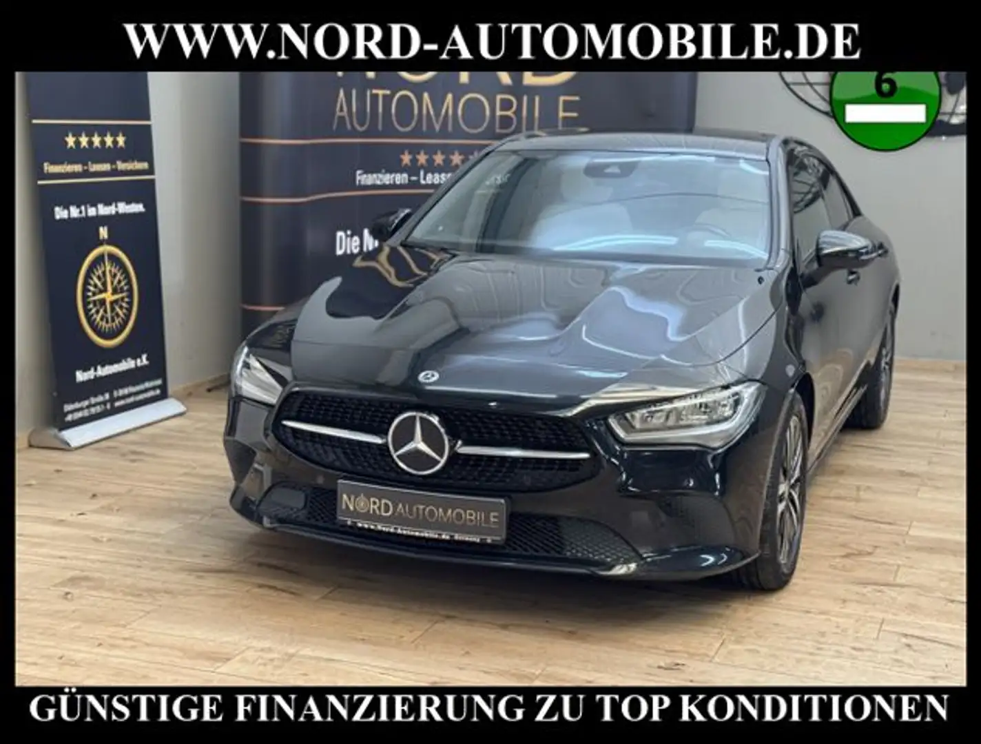 Mercedes-Benz CLA 200 d Coupe Progressive *LEDER*NIGHT*PANO* Progressive Negru - 1