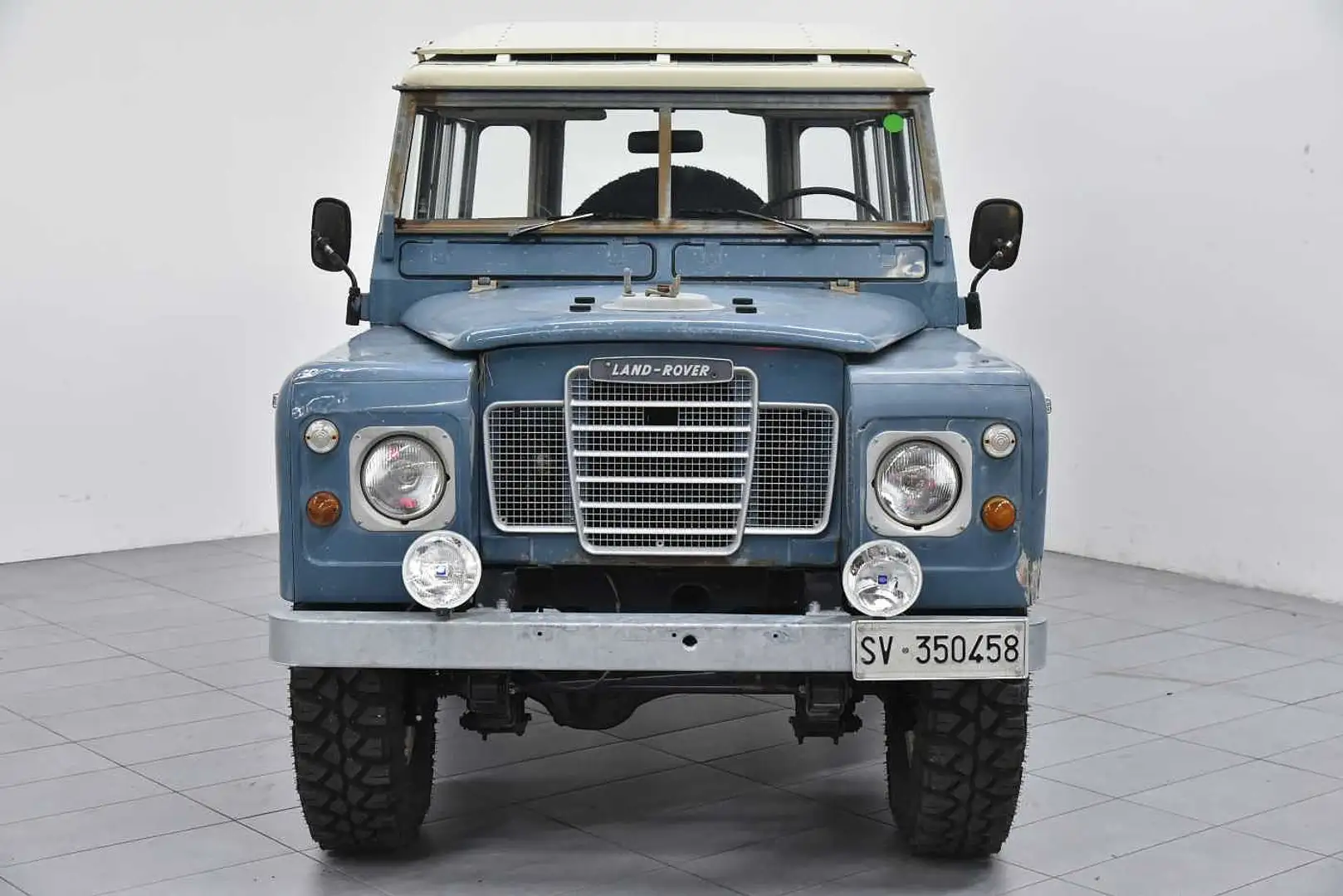 Land Rover Defender 88 2.3 D Bleu - 2