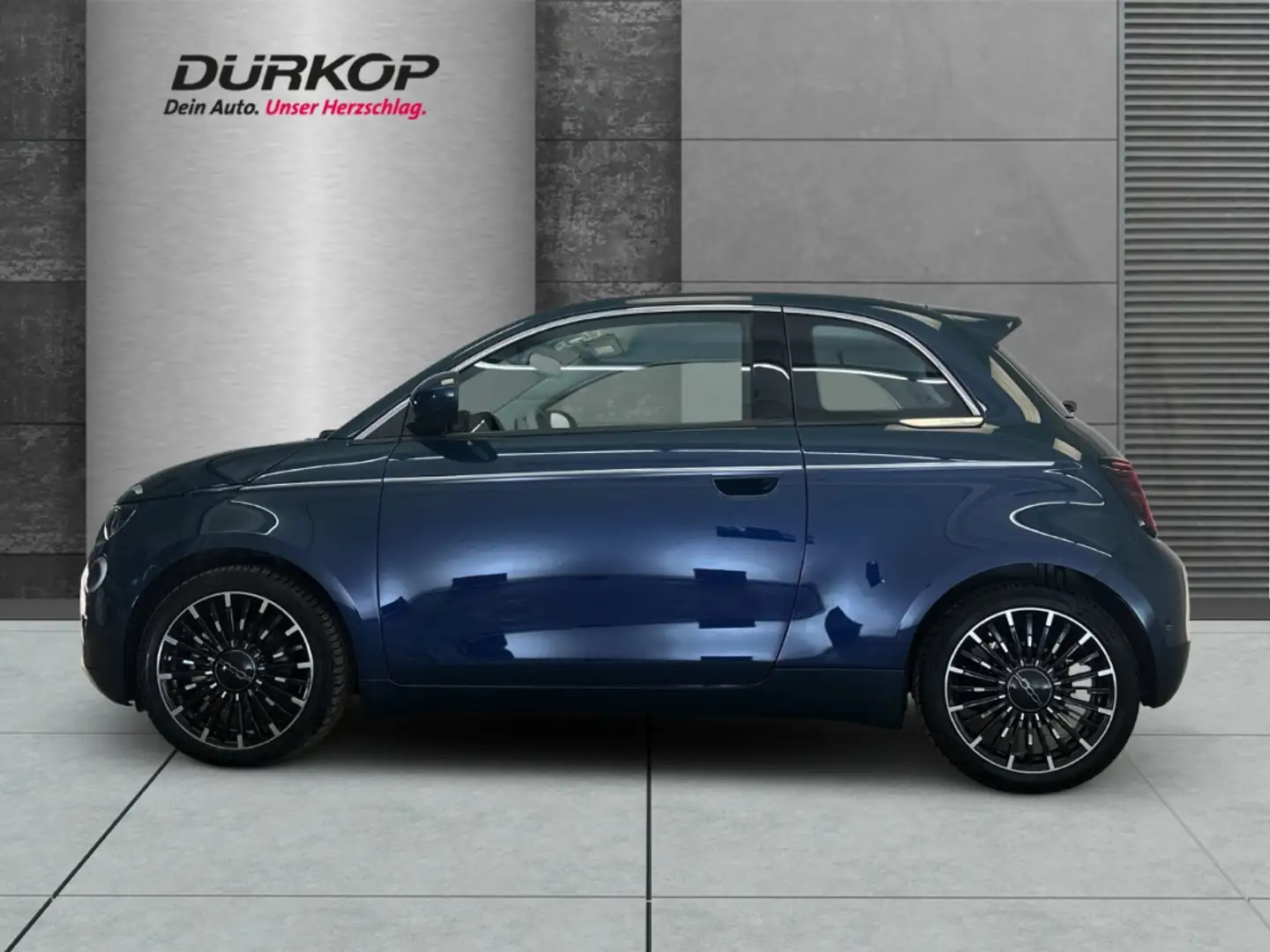 Fiat 500e La Prima by Bocelli Winter-Paket Navi Soundsystem Grün - 2