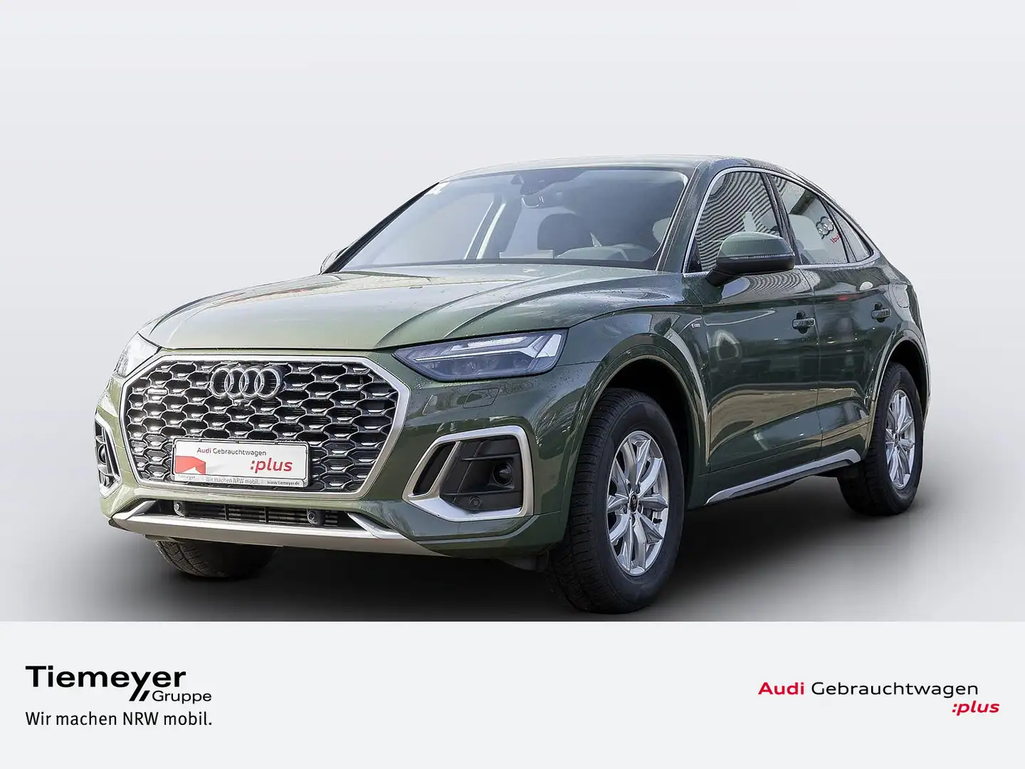 Audi Q5 55 TFSIe Q S LINE AHK KAMERA eSITZE Verde - 1
