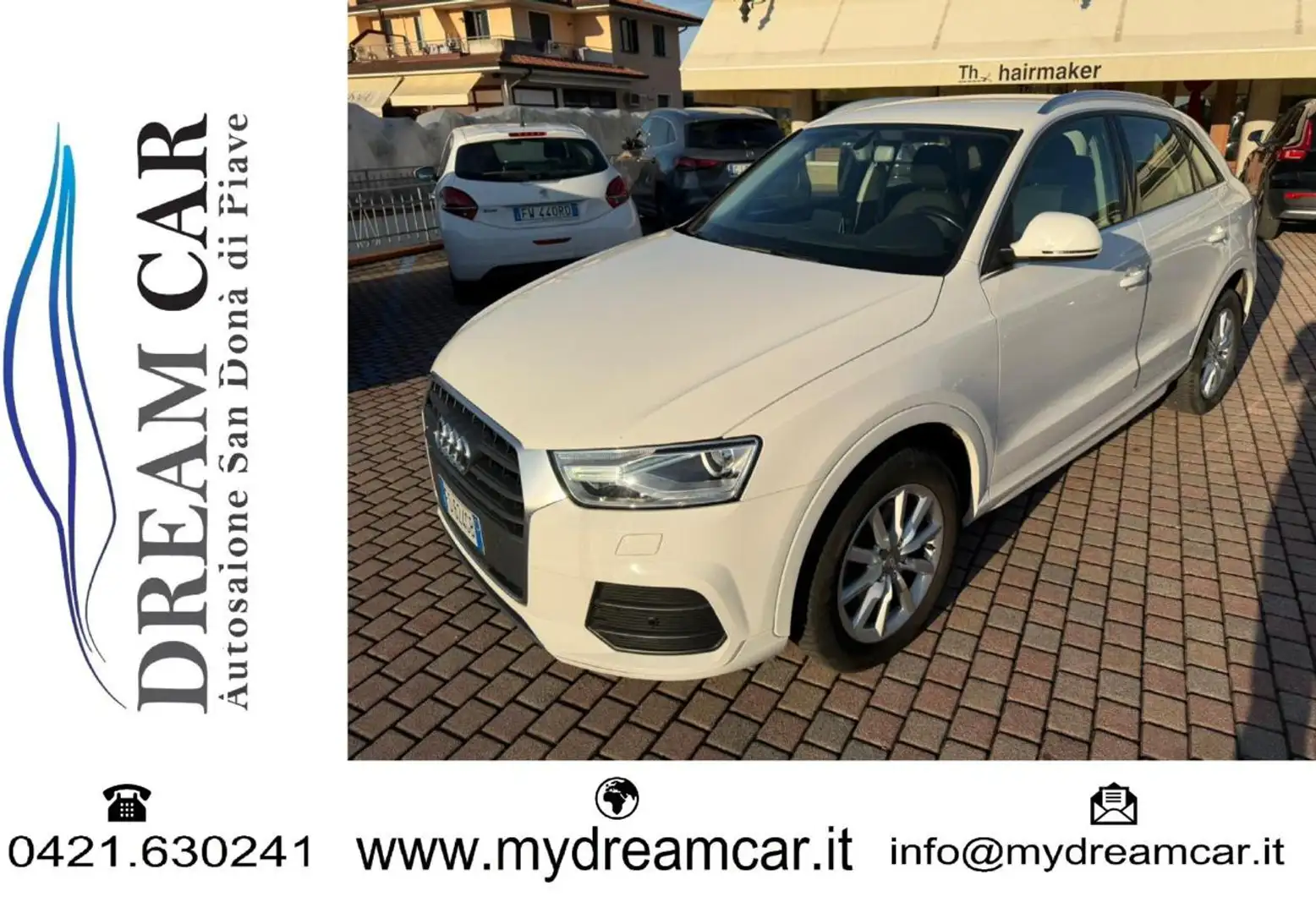 Audi Q3 2.0 TDI 150 CV quattro Business Bianco - 1