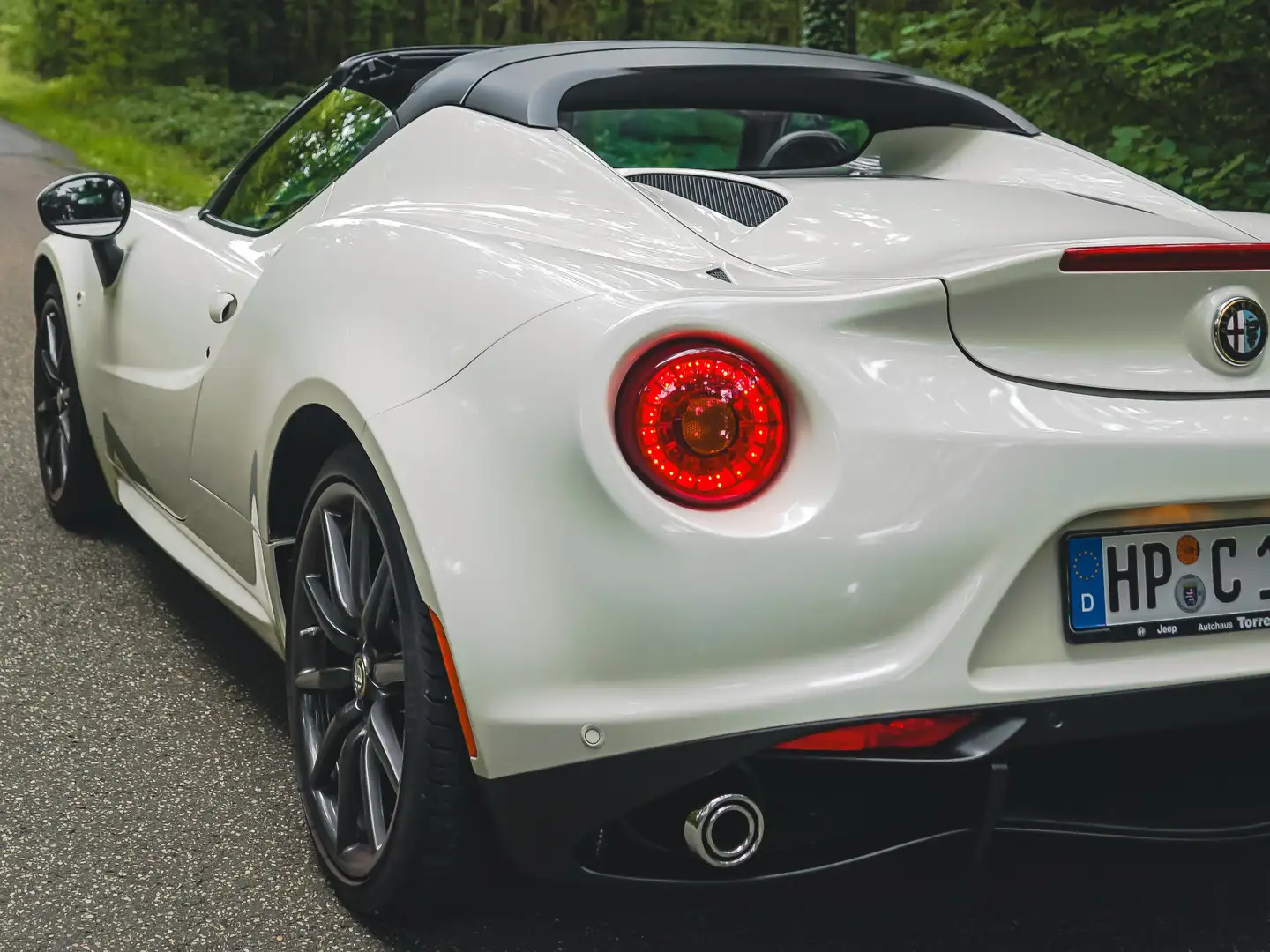 Alfa Romeo 4C 4C 1.8 TBi Spider Weiß - 2