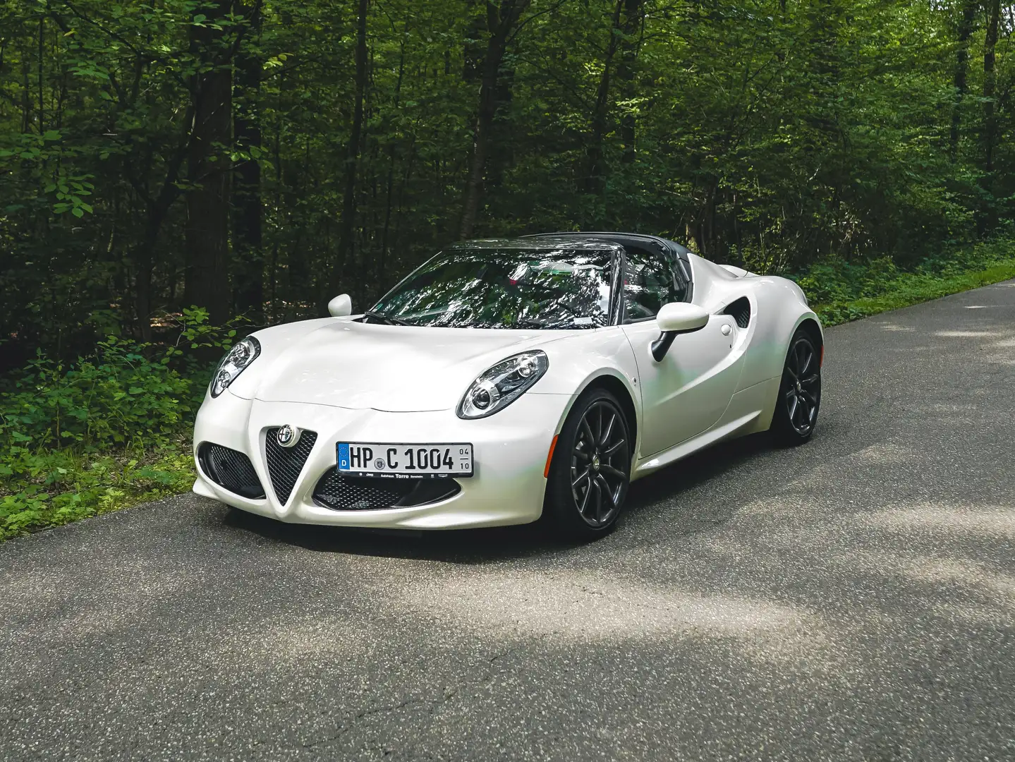 Alfa Romeo 4C 4C 1.8 TBi Spider Weiß - 1