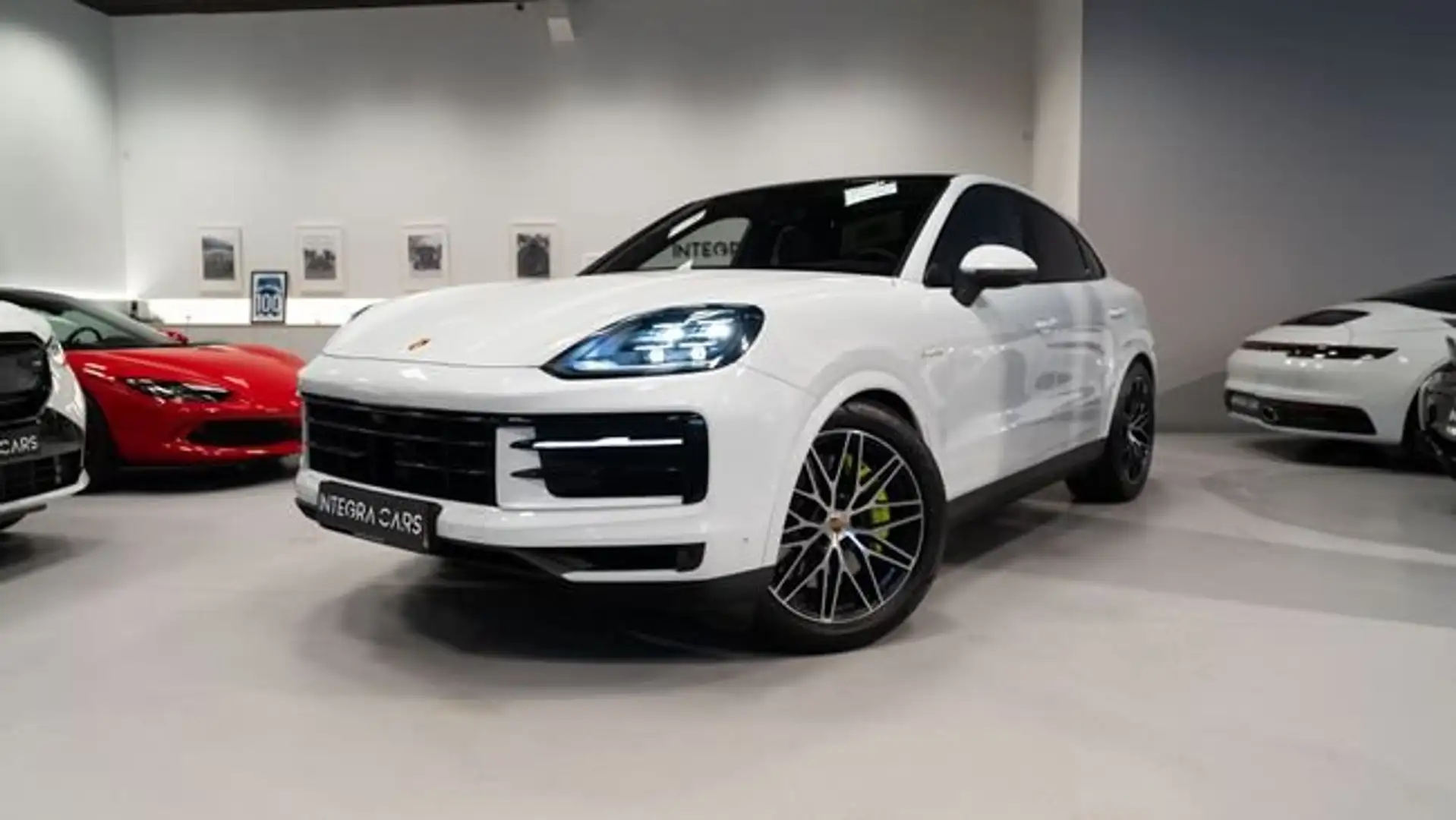 Porsche Cayenne Coupé E-Hybrid S Aut. Blanc - 1