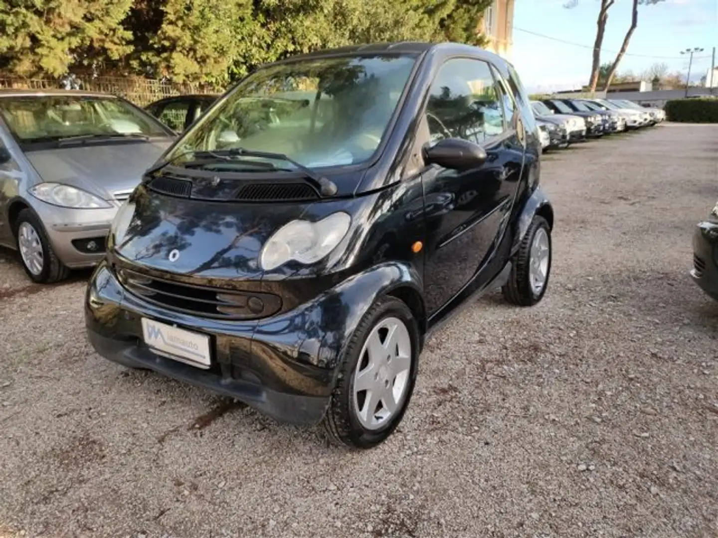 smart forTwo 700 coupé pure CLIMA,CERCHI LEGA Nero - 1
