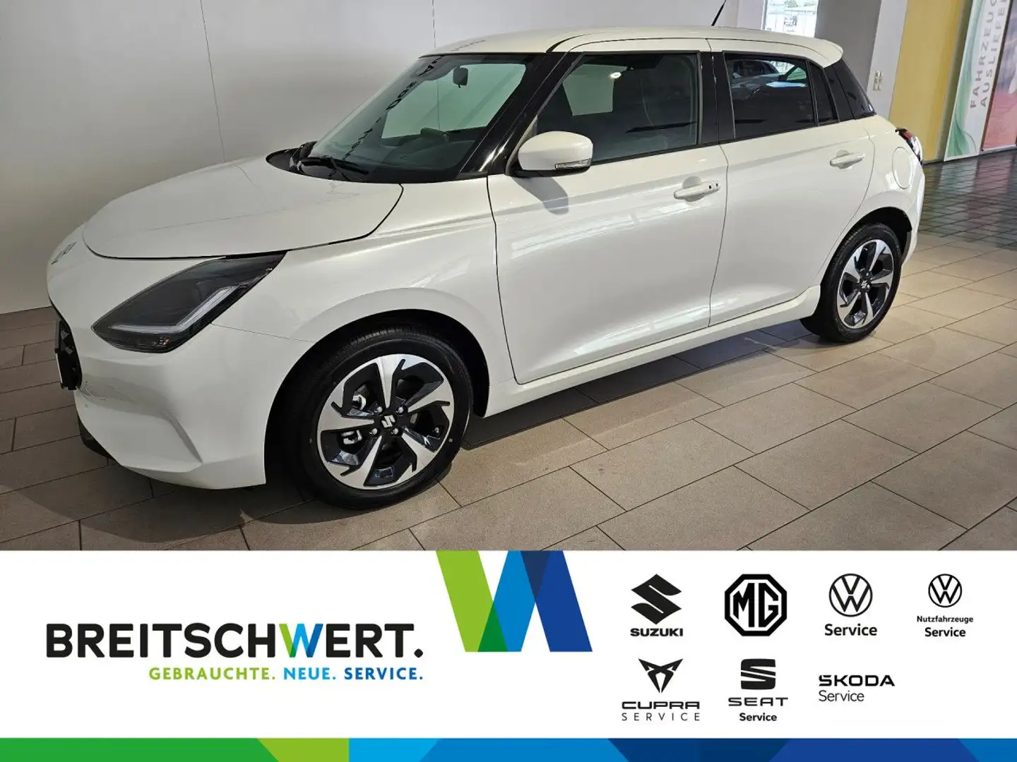 Suzuki Swift 1.2 Comfort+ Hybrid LED ACC Navi Climatronic Weiß - 1