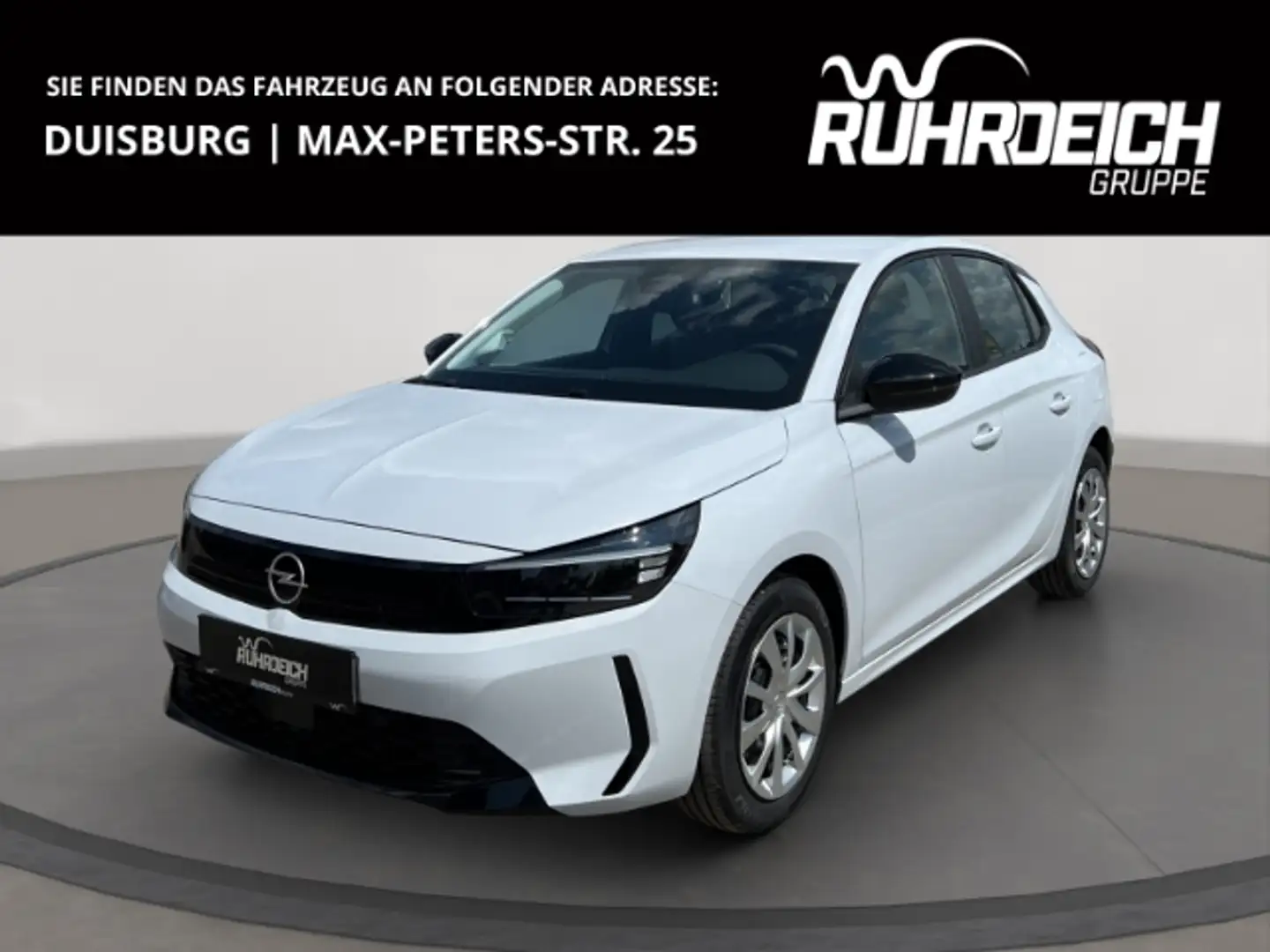 Opel Corsa F Edition 1.2 Turbo LED CarPlay DAB SHZ PDC Apple Weiß - 1