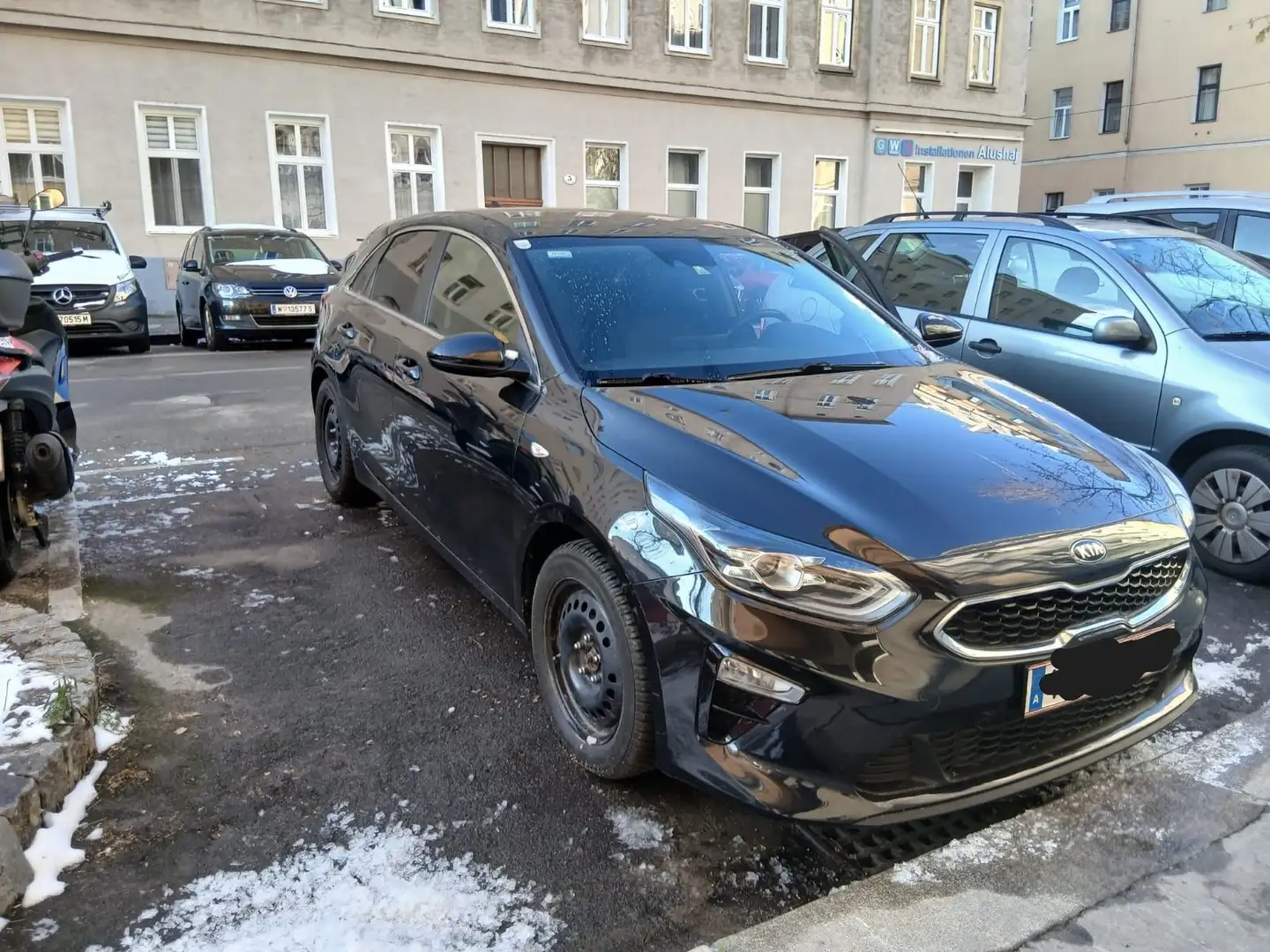 Kia Ceed / cee'd ceed 1,0 TGDI ISG Silber Silber Schwarz - 1
