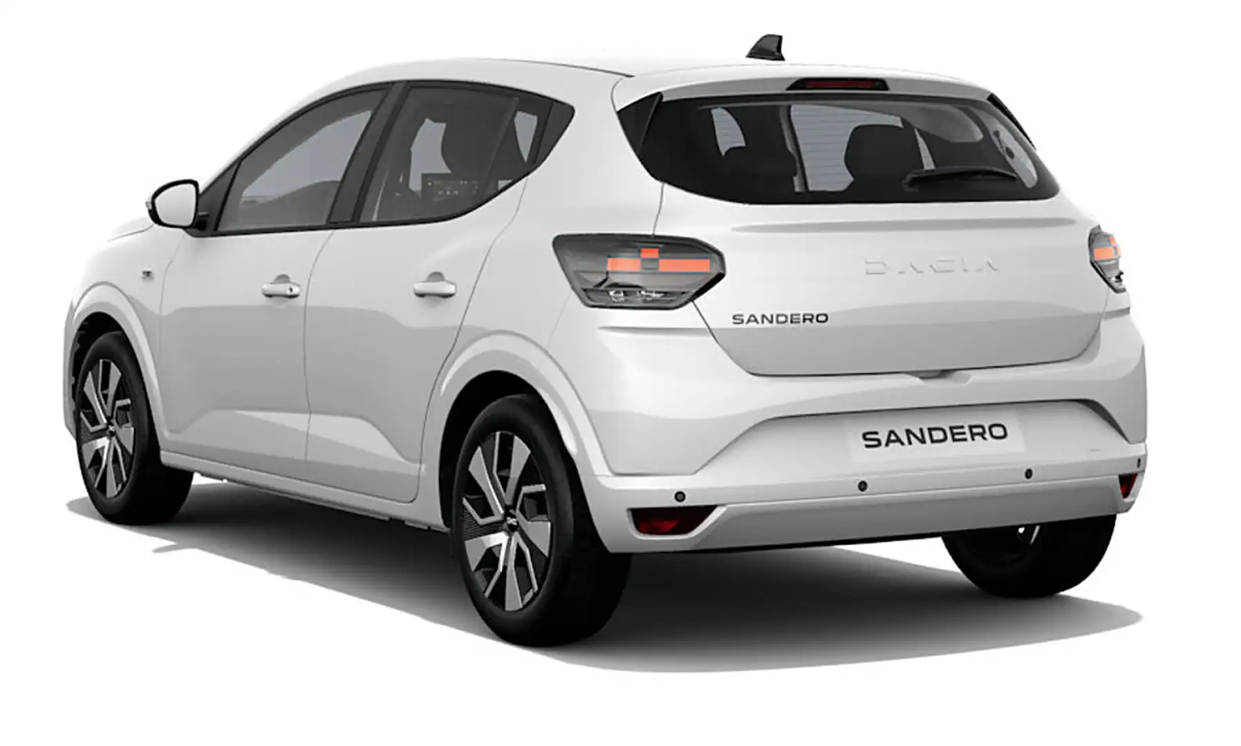 Dacia Sandero Expression TCe 100 Weiß - 2