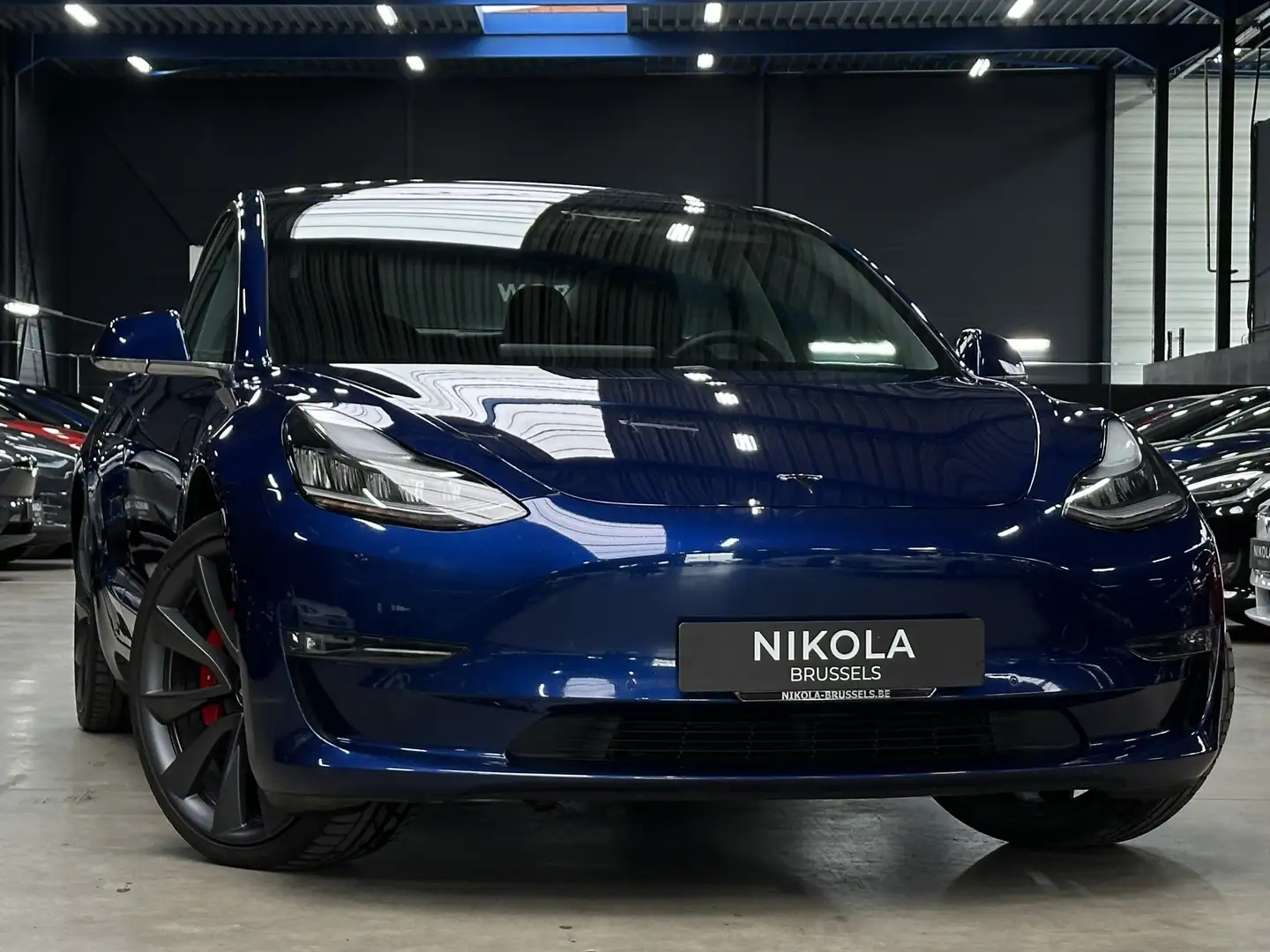 Tesla Model 3 PERFORMANCE - FULL SELF DRIVING ACTIVE Blau - 1
