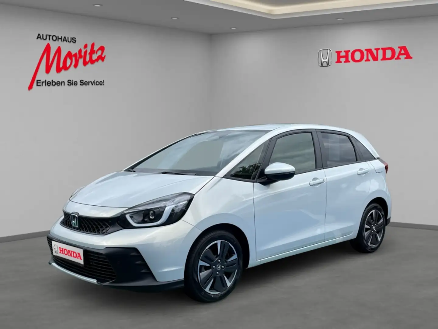 Honda Jazz Hybrid 1.5 e:HEV Advance Toter-Winkel-Assist. Rück Weiß - 1