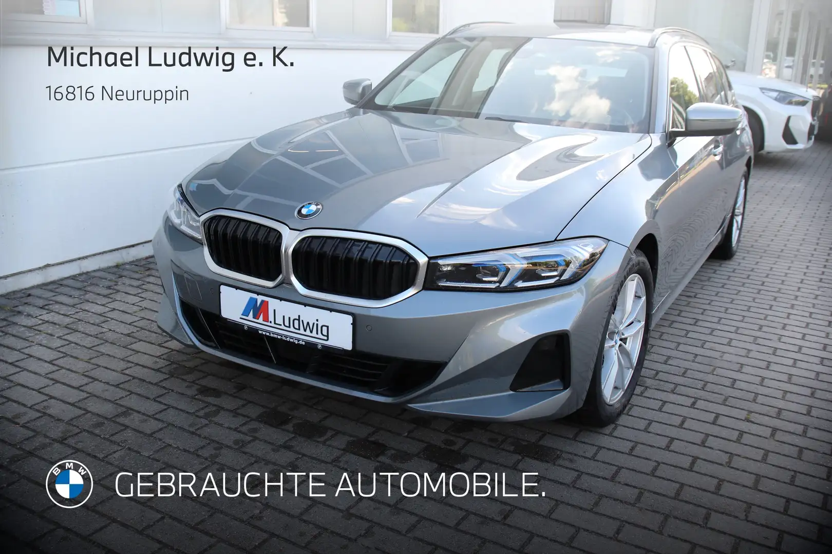 BMW 318 i Head-Up DAB LED RFK ACC + Stop&Go Shz PDC Gris - 1