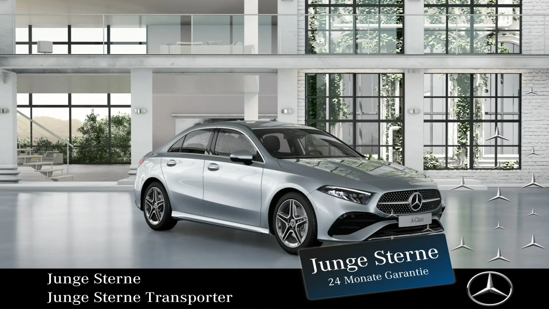 Mercedes-Benz A 200 A 200 Limousine *AMG*KAMERA*SHZ*KEYLESS* AMG Line Silber - 1
